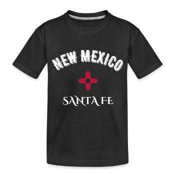new mexico santa fe - T-shirt bio Premium Enfant - noir - Devant