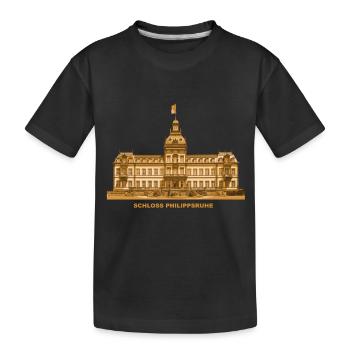 Palais Philippsruhe Baroque Hanau Hessen Museum - T-shirt bio Premium Enfant - noir - Devant