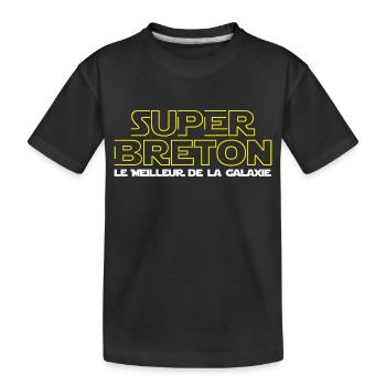 Super Breton - T-shirt bio Premium Enfant - noir - Devant