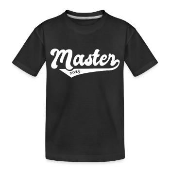 Master 2023 Graduation Graduation Uni - T-shirt bio Premium Enfant - noir - Devant