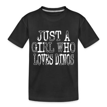 Cool balade à vélo mignon kangourou costume Joey cadeaux - T-shirt bio Premium Enfant - noir - Devant