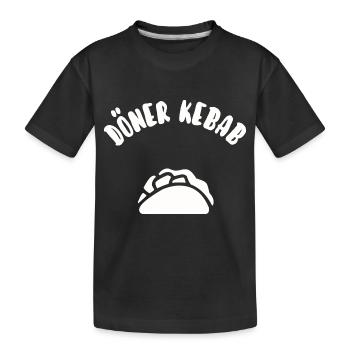 Doner kebab - T-shirt bio Premium Enfant - noir - Devant