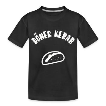Doner kebab - T-shirt bio Premium Enfant - noir - Devant