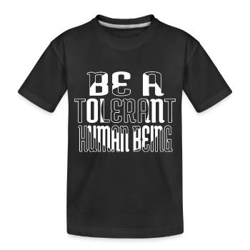avortement faible interdictions de notre quand il y a féminin - T-shirt bio Premium Enfant - noir - Devant