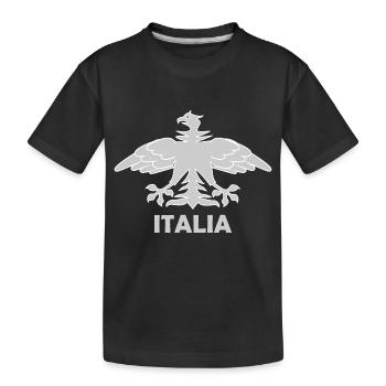 The Italians - Kids' Premium Organic T-Shirt - black - Front