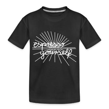 Espresso vous-même - T-shirt bio Premium Enfant - noir - Devant