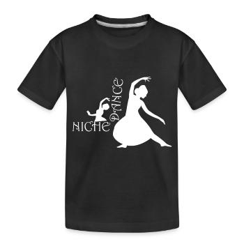 Dancing Dance Music - Kinder Premium Bio T-Shirt - Schwarz - Vorne