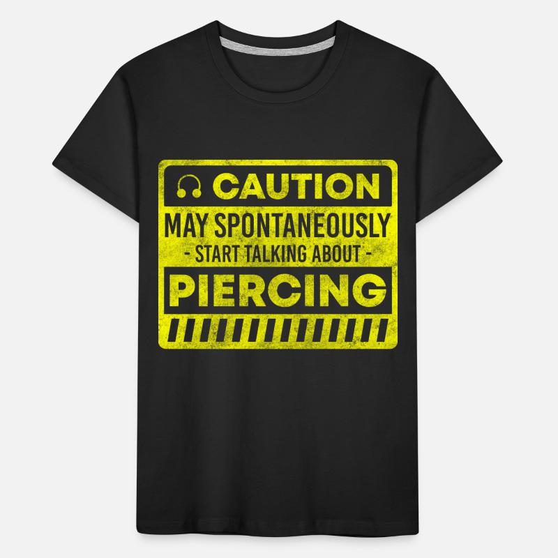 Piercing Beruf Ring Kinder Premium Bio T-Shirt