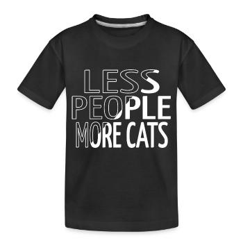 Kitten Jokes Love Cat Collage Tshirts Anniversary - Kids' Premium Organic T-Shirt - black - Front