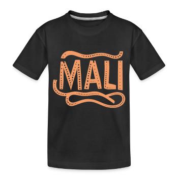 Mali - T-shirt bio Premium Enfant - noir - Devant