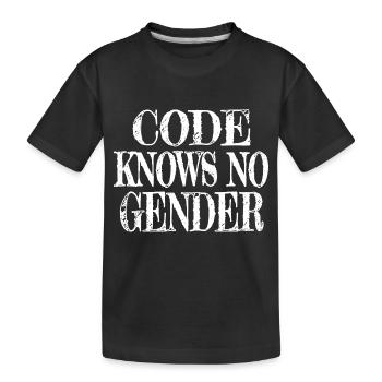 health informatics specialist clothing quote - Kinder Premium Bio T-Shirt - Schwarz - Vorne