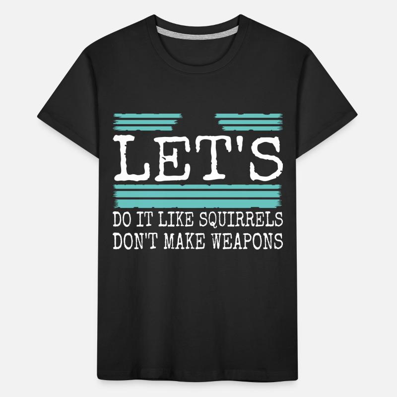 Citation présente Idée présente déclaration heureuse T-shirt bio Premium Enfant