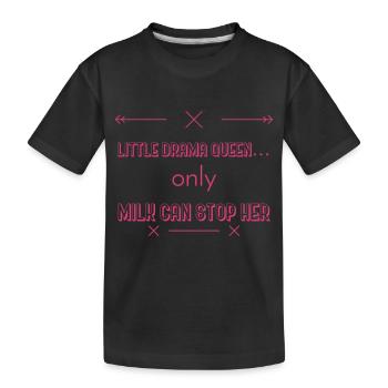 Baby Sayings - Kids' Premium Organic T-Shirt - black - Front