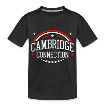 Cambridge Connection - Kids' Premium Organic T-Shirt - black - Front