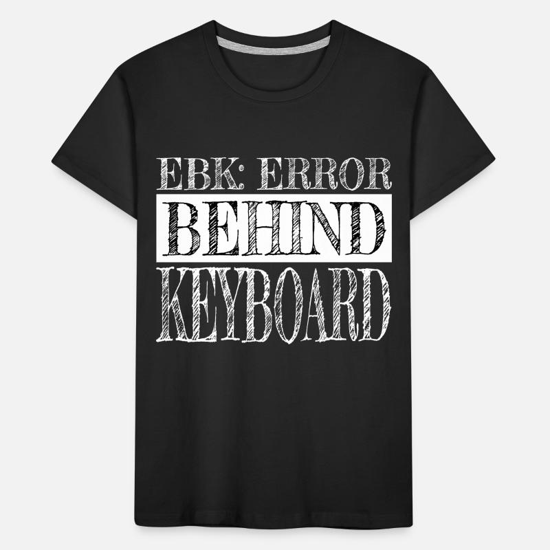 analyst anonymous hacker present idea Kinder Premium Bio T-Shirt
