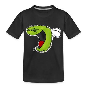 Hahahahaha bourdon - T-shirt bio Premium Enfant - noir - Devant