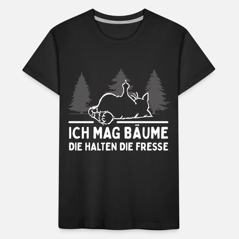 I like trees that shut up Kids' Premium Organic T-Shirt