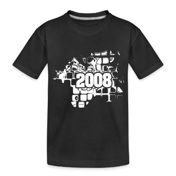 Oeuvre 2008 - T-shirt bio Premium Enfant - noir - Devant