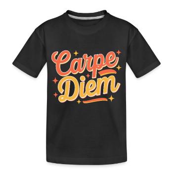 Carpe Diem - T-shirt bio Premium Enfant - noir - Devant