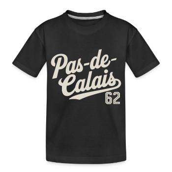 Pas-de-Calais (62) - T-shirt bio Premium Enfant - noir - Devant
