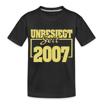 2007 2007 - T-shirt bio Premium Enfant - noir - Devant