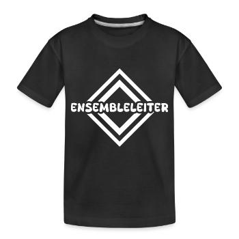 Gift for Ensemble Leader - Kids' Premium Organic T-Shirt - black - Front
