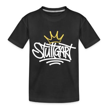 Stuttgart Graffiti - T-shirt bio Premium Enfant - noir - Devant