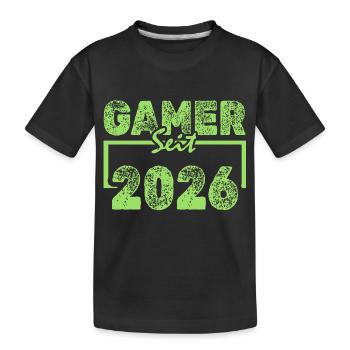 Freak 2026 - Kids' Premium Organic T-Shirt - black - Front