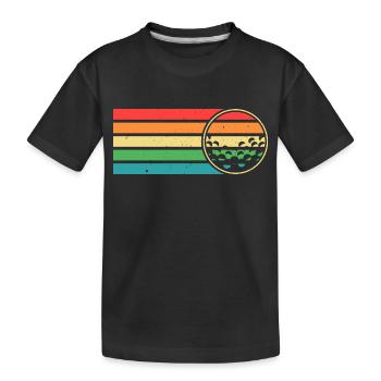 Golf Golf Cadeau Golf Club Sport Golf Trou - T-shirt bio Premium Enfant - noir - Devant