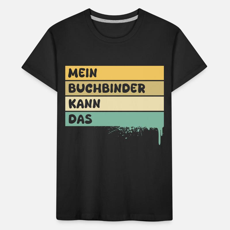 Buchbinder Kinder Premium Bio T-Shirt