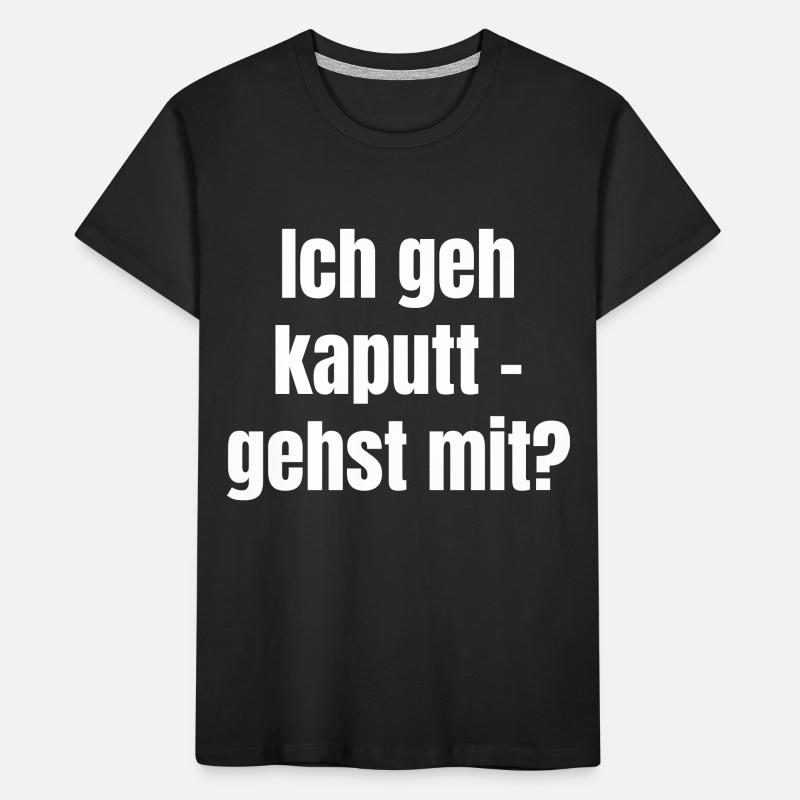 Je suis en train de me briser, tu vas m’accompagner ? T-shirt bio Premium Enfant