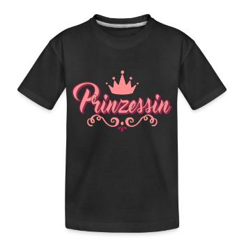 Amusement cadeau princesse - bébé - enfant - de - T-shirt bio Premium Enfant - noir - Devant