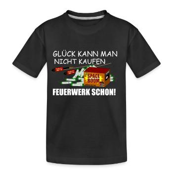 On peut acheter des feux d’artifice - T-shirt bio Premium Enfant - noir - Devant
