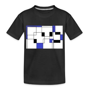 Sequence - Kinder Premium Bio T-Shirt - Schwarz - Vorne