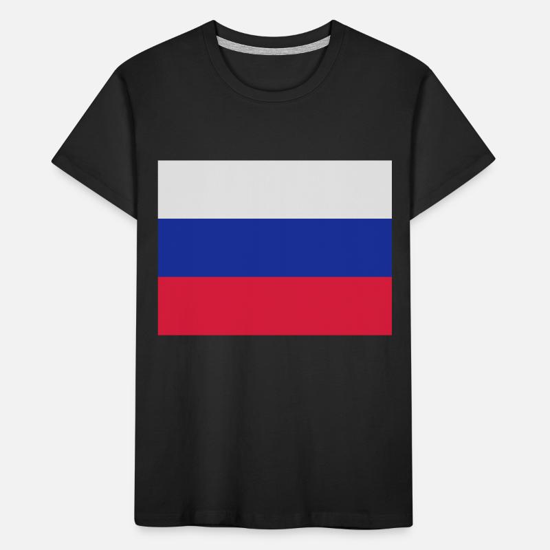 drapeau_russie T-shirt bio Premium Enfant