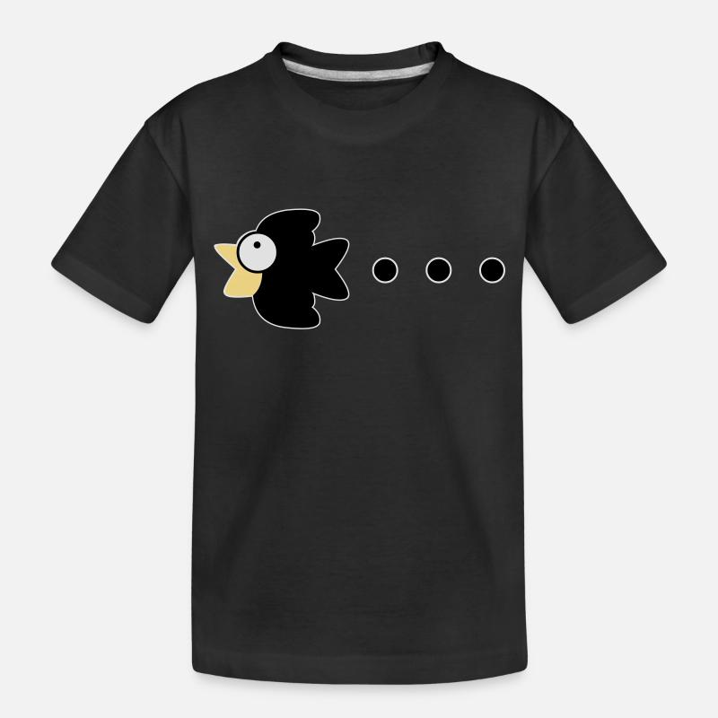 crow - T-shirt bio Premium Enfant - noir