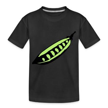 Pois - T-shirt bio Premium Enfant - noir - Devant