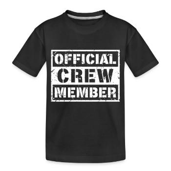 Official Crew Member (Used) - T-shirt bio Premium Enfant - noir - Devant