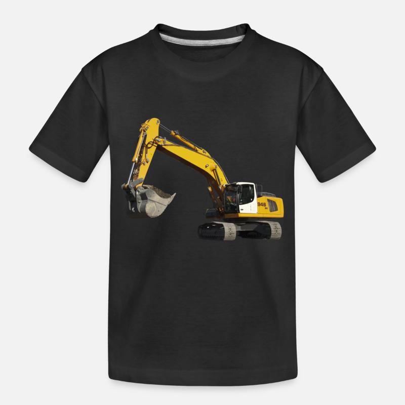 Bagger - Kinder Premium Bio T-Shirt - Schwarz