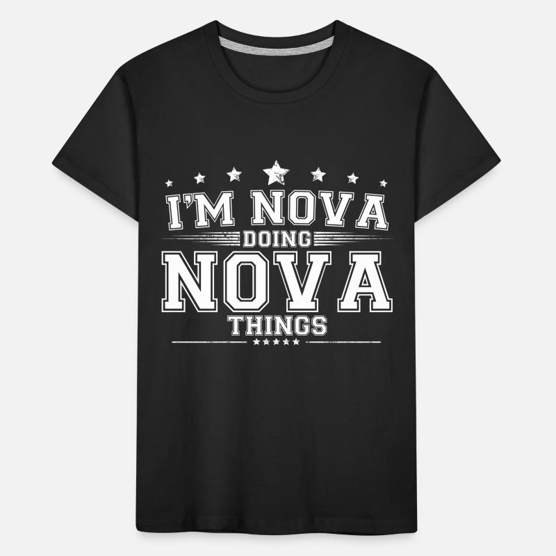Nova Kids' Premium Organic T-Shirt