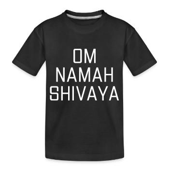 Yoga Mantra Shiva Dire Écrire des Sports - T-shirt bio Premium Enfant - noir - Devant