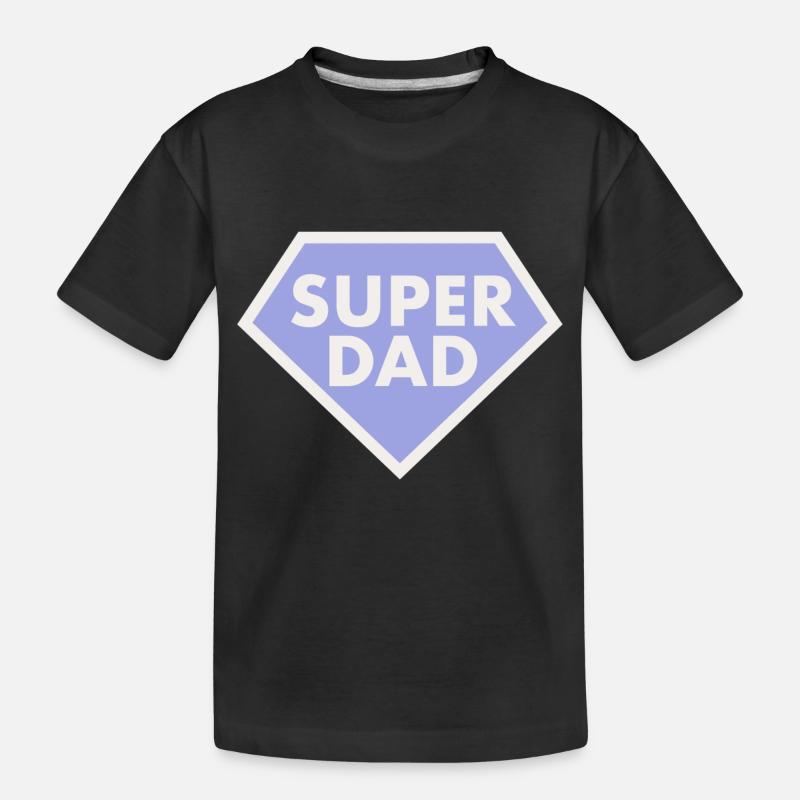 SUPER DAD - T-shirt bio Premium Enfant - noir
