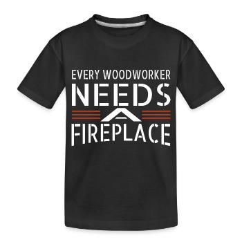 outils de citation amusants - T-shirt bio Premium Enfant - noir - Devant