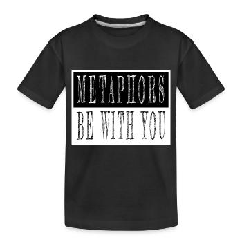tasses à café école plaisir lecture cadeau d’anniversaire - T-shirt bio Premium Enfant - noir - Devant