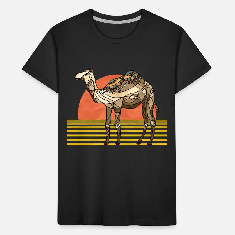 Kamel Kinder Premium Bio T-Shirt