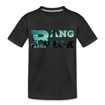 Bangkok - Kinder Premium Bio T-Shirt - Schwarz - Vorne