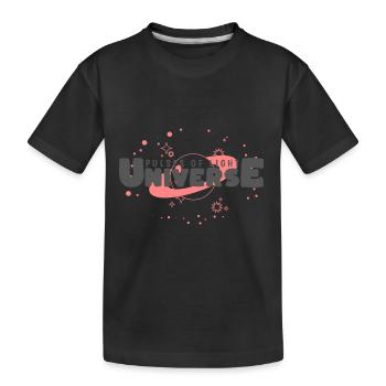 Univers - T-shirt bio Premium Enfant - noir - Devant
