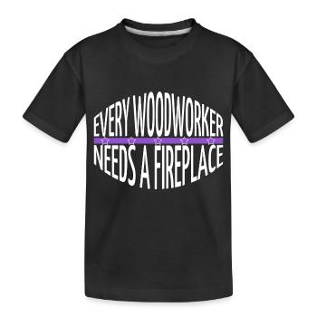Bingo Hall T-shirts Tronçonneuse Grab Apprenti - T-shirt bio Premium Enfant - noir - Devant