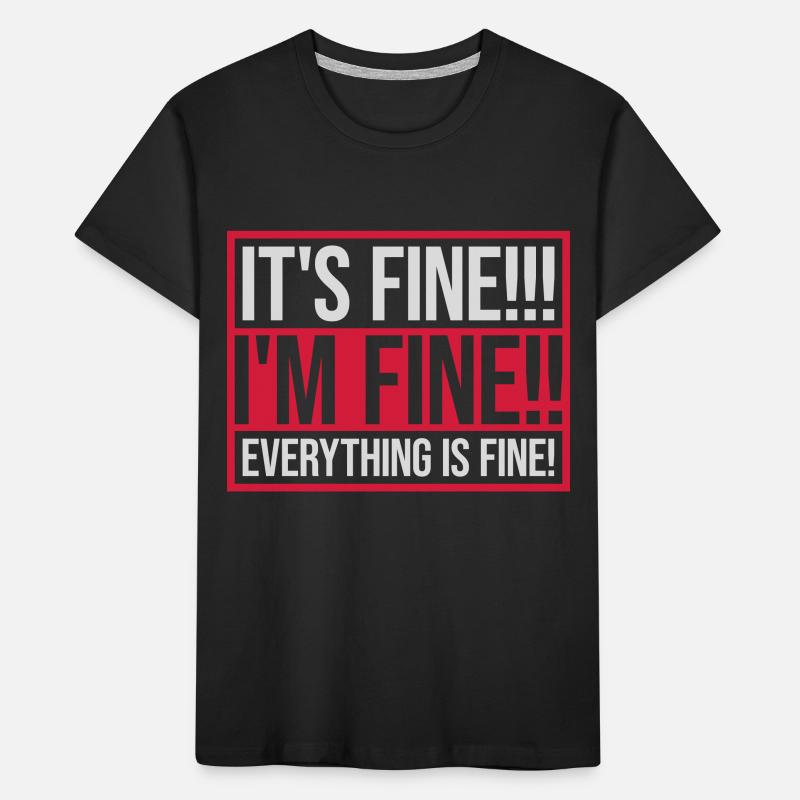 Tout va bien devis T-shirt bio Premium Enfant