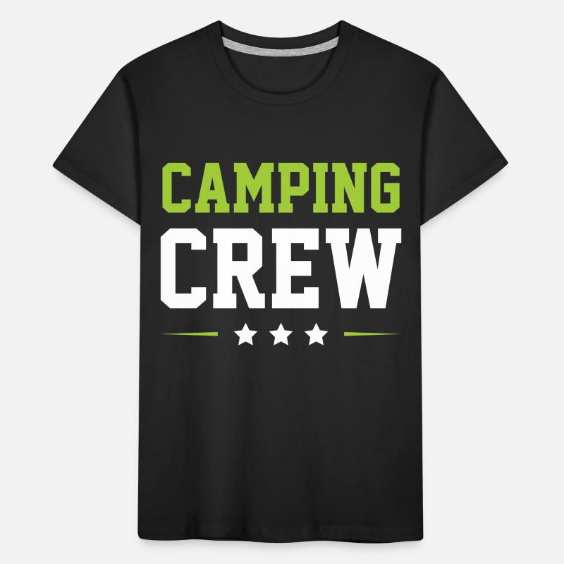 Équipe de camping T-shirt bio Premium Enfant